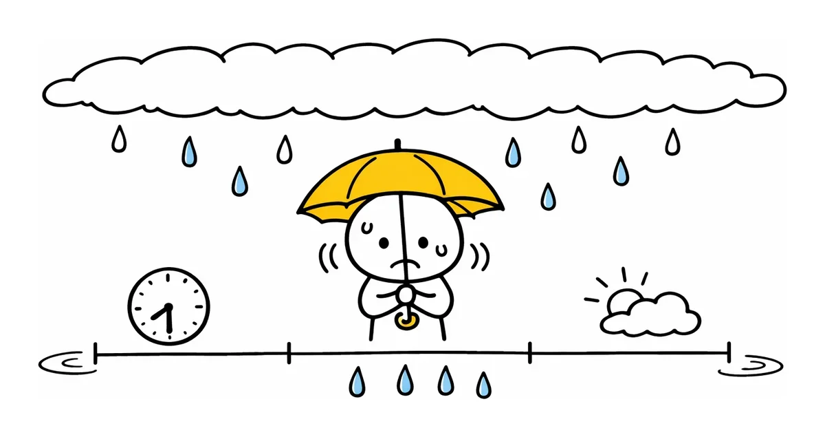 Suốt từ tháng 5 đến tháng 7 là mùa mưa.
5月から7月にかけて梅雨(つゆ)の時期(じき)です。